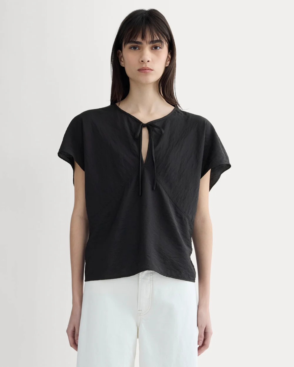 The Keyhole Top | Black