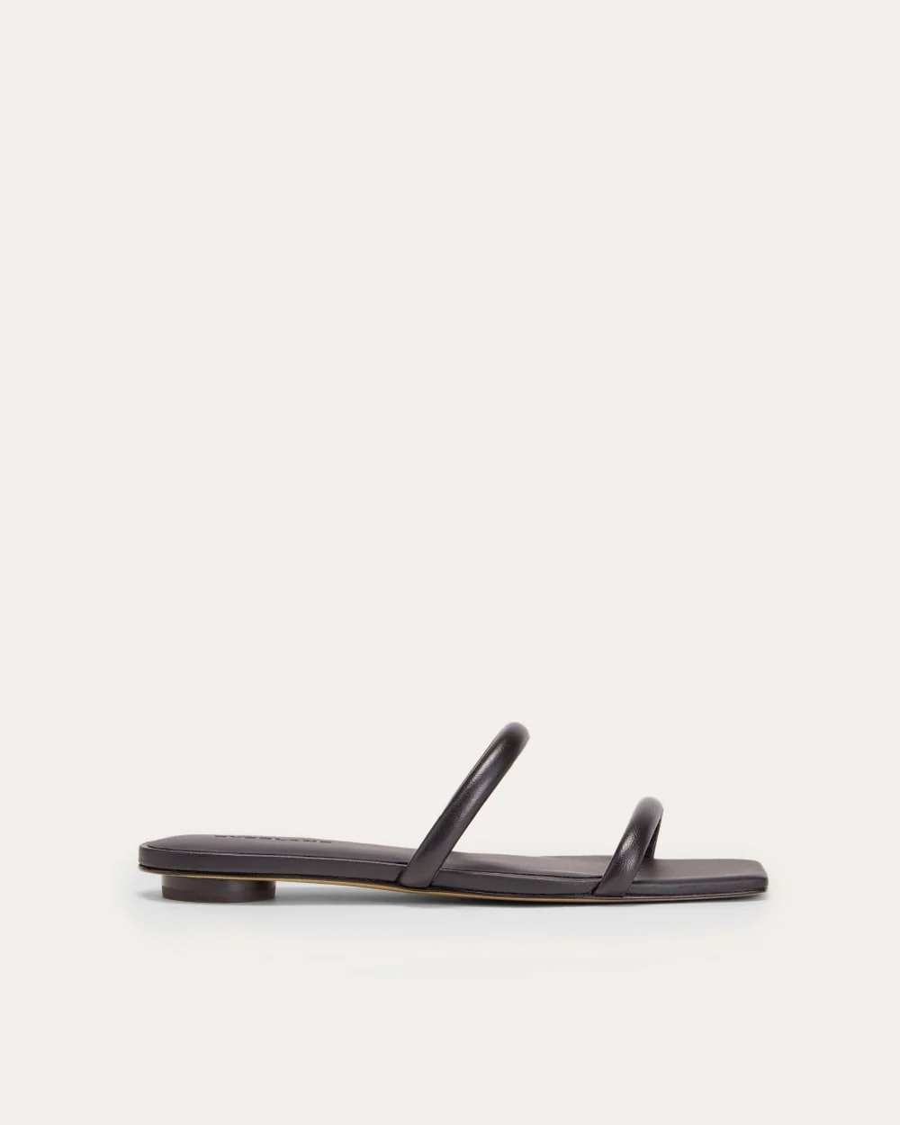 The Double Strap Sandal | Black