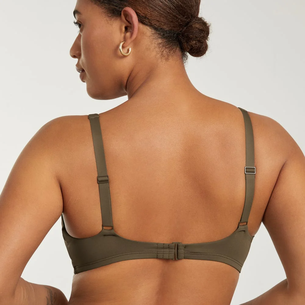 The Square-Neck Bikini Top | Beech