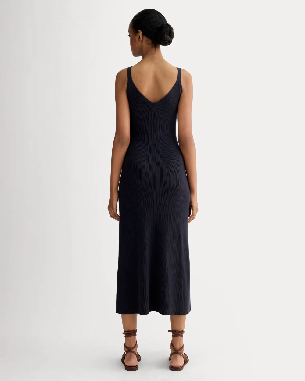 The Fine Knit Cami Dress | Navy