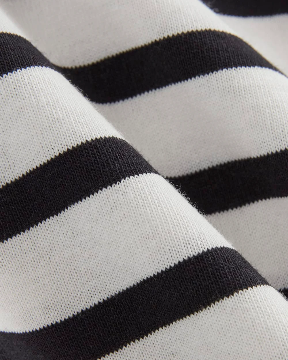 The Oversized Muscle Tee | Bone / Black