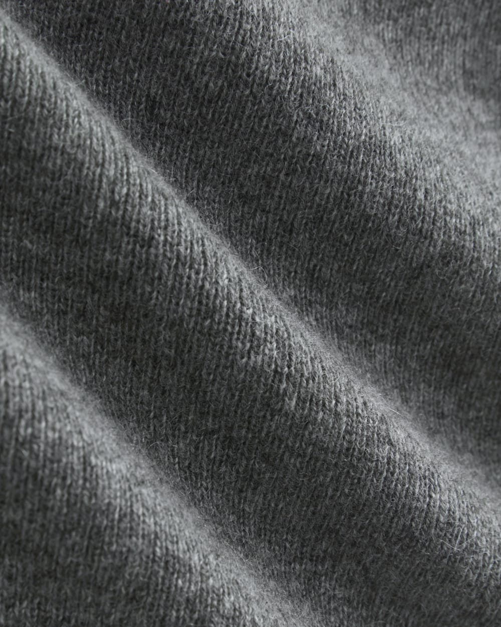 Cashmere Cropped Tank | Heather Charcoal