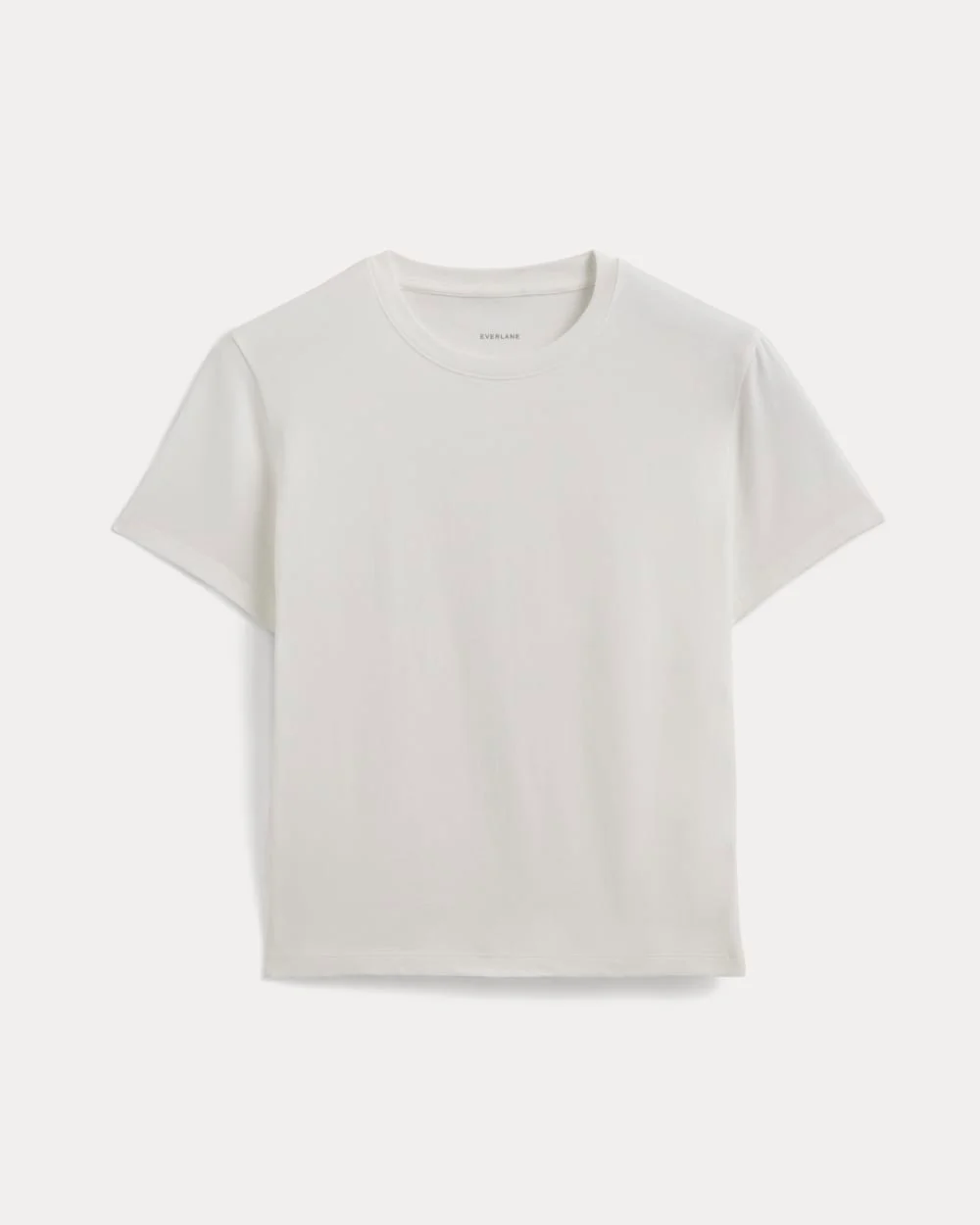 The Box-Cut Tee in Essential Cotton | White | No Pocket