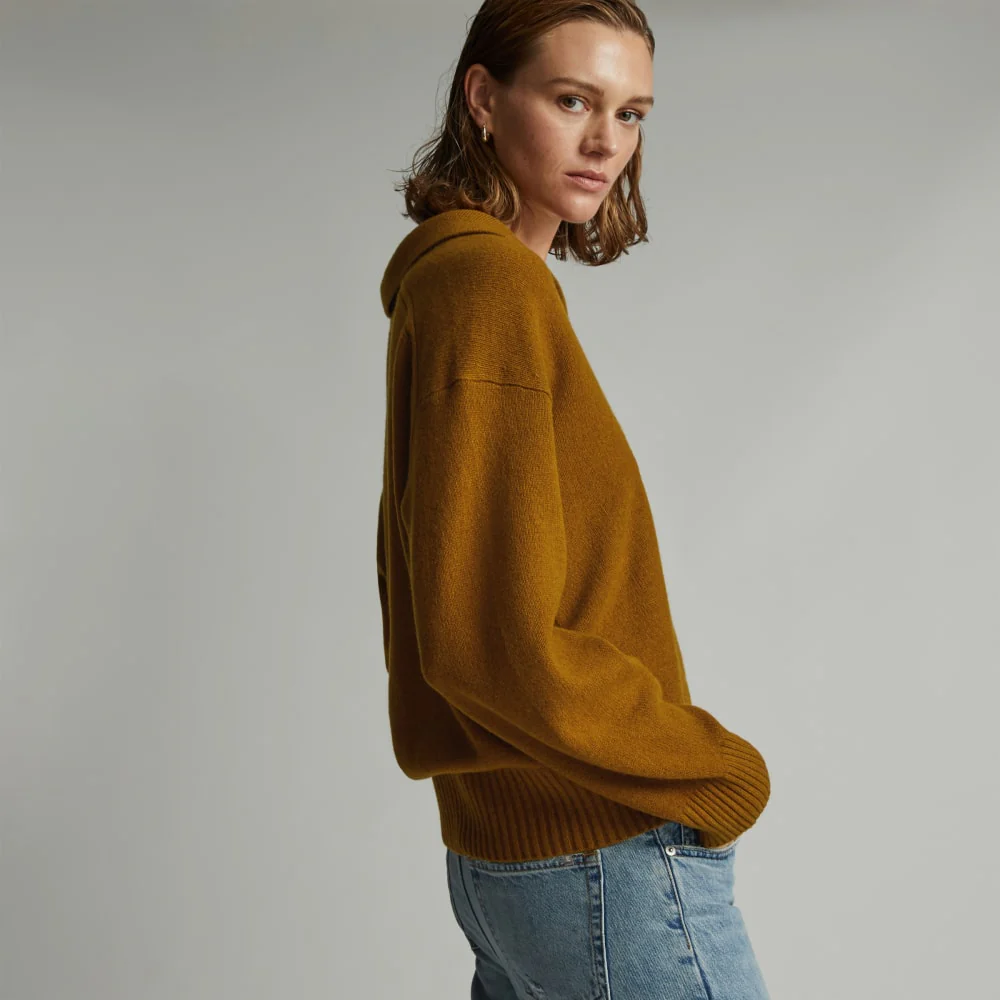 The Cashmere Polo | Tapenade