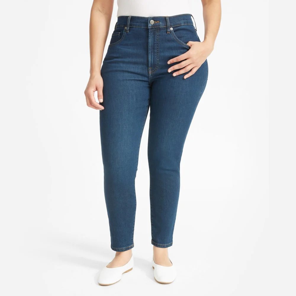 The Authentic Stretch High-Rise Skinny | Dark Blue Wash | 26.5 Inseam