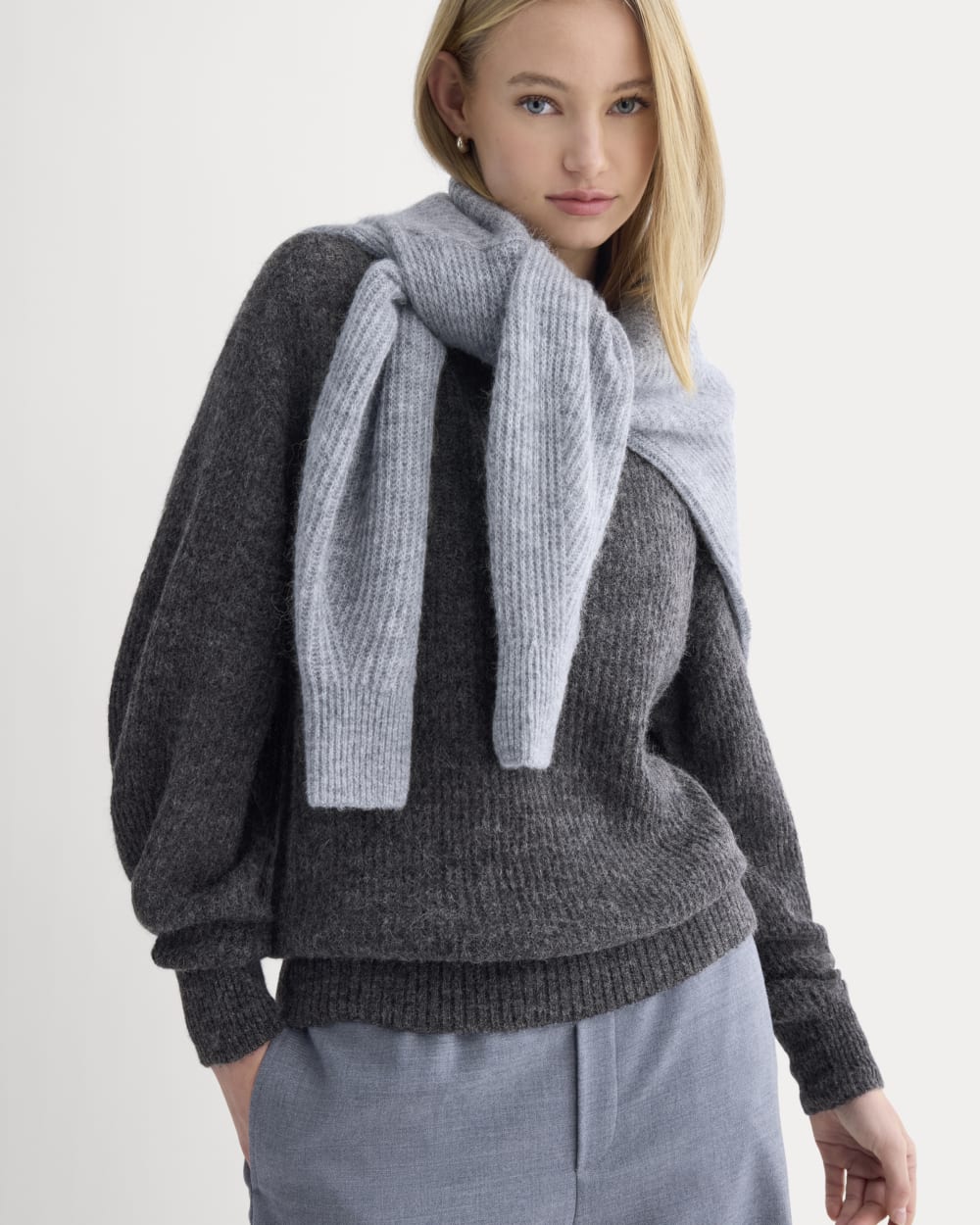 The Cocoon Crew in Alpaca | Dark Charcoal