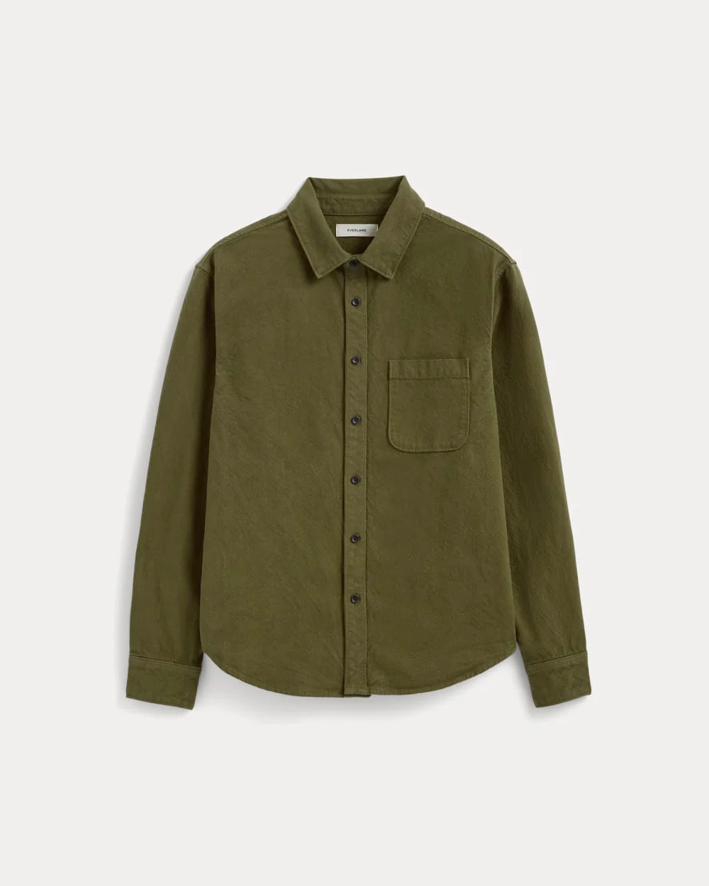The Canvas Organic Cotton Overshirt | Olive