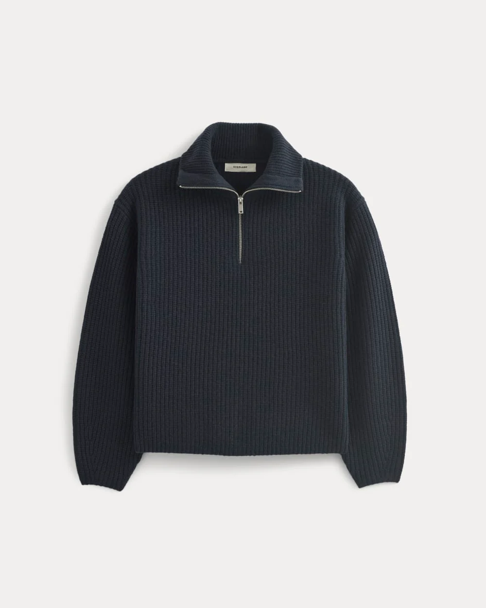 The Half-Zip Sweater in Luxe Merino | Navy