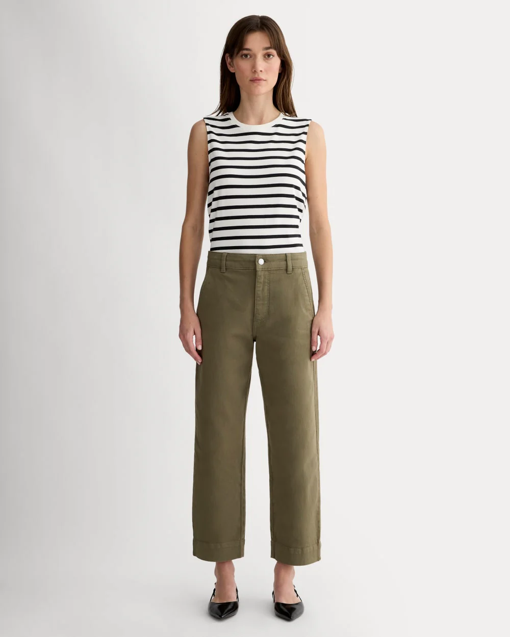 The Utility Straight-Leg Pant | Kalamata | 26.5 Inseam