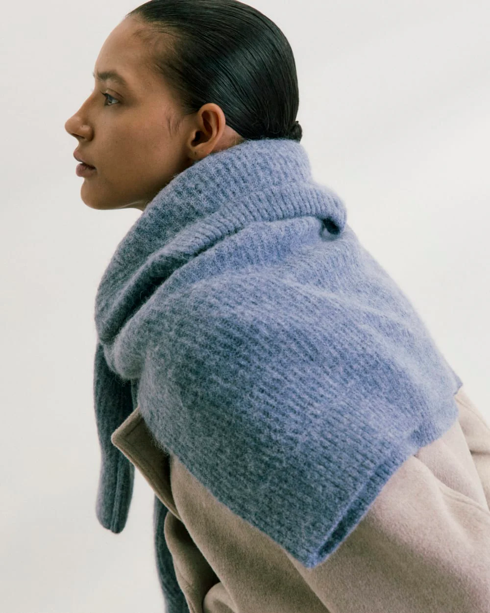 The Cocoon Crew in Alpaca | Heather Sage Blue