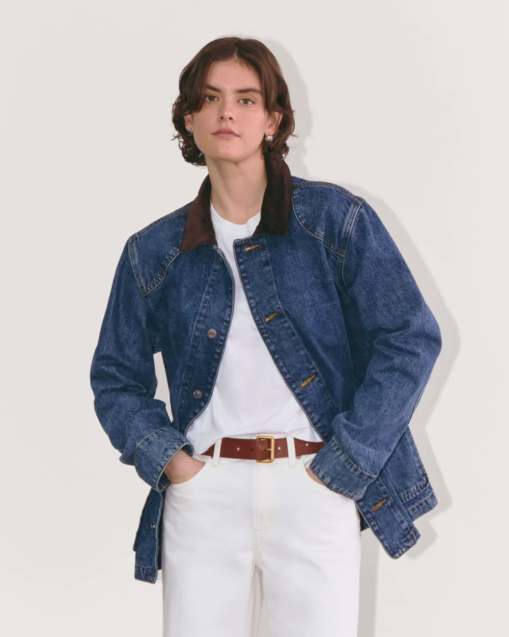 The Unisex Denim Ranch Jacket | Deep Atlantic