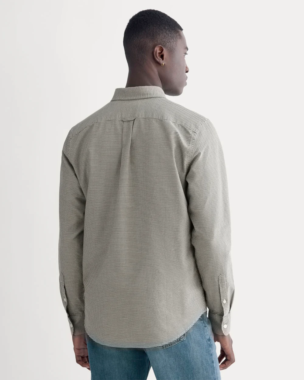 The Slim Oxford Shirt | Forest Night Gingham | Standard