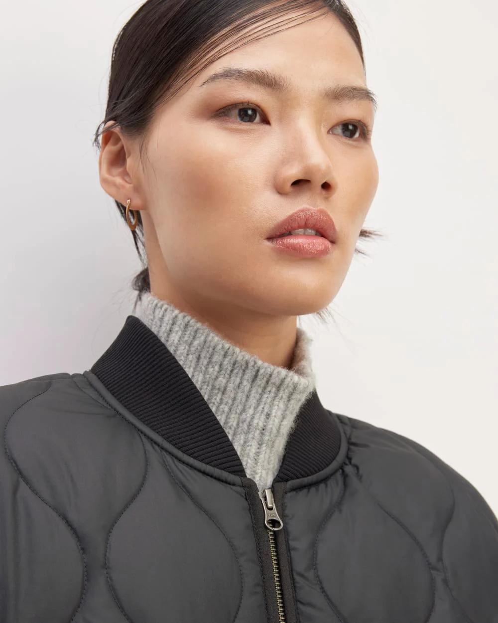 The ReNew Long Liner | Black