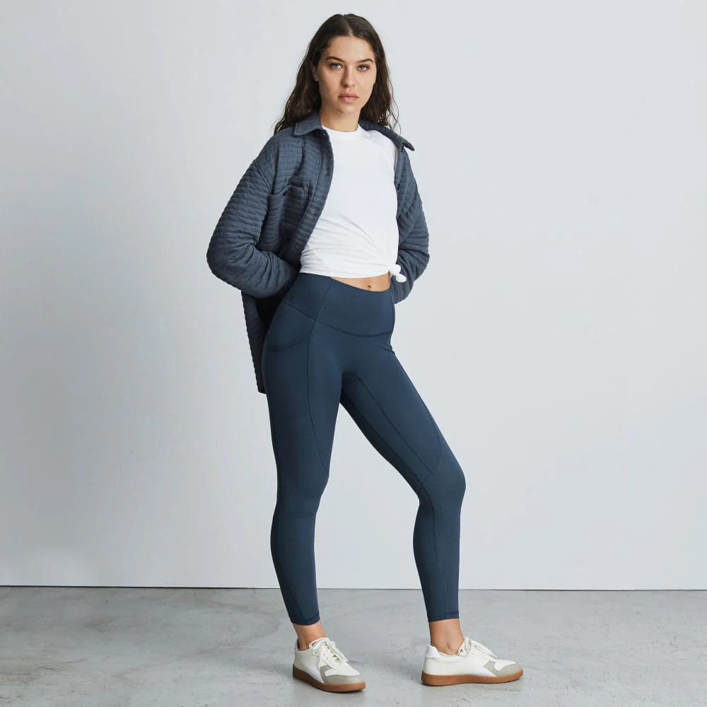 The Perform Pocket Legging | Atlantic