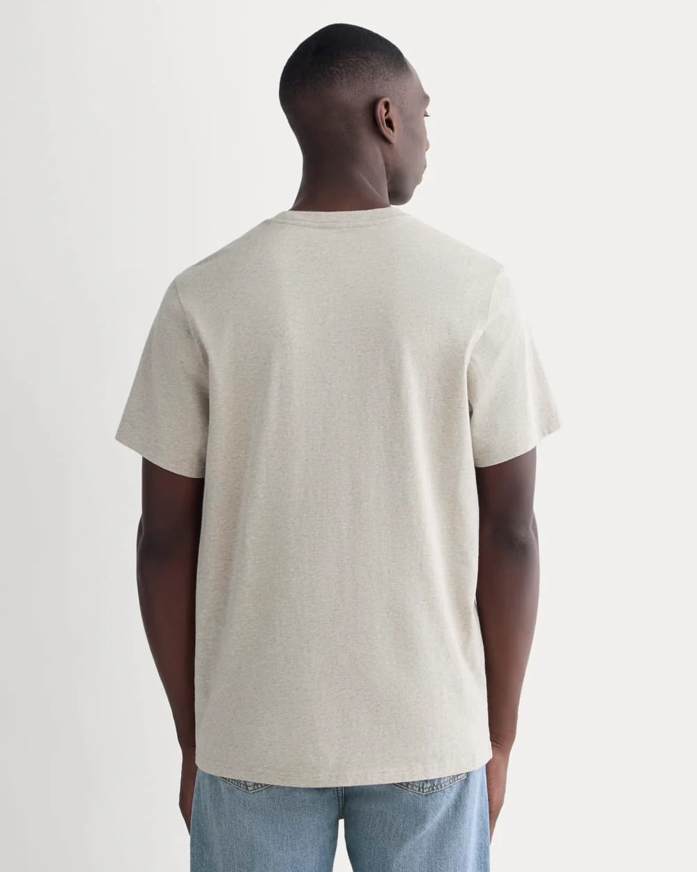 The Premium-Weight Crew | Uniform | Heather Oatmeal