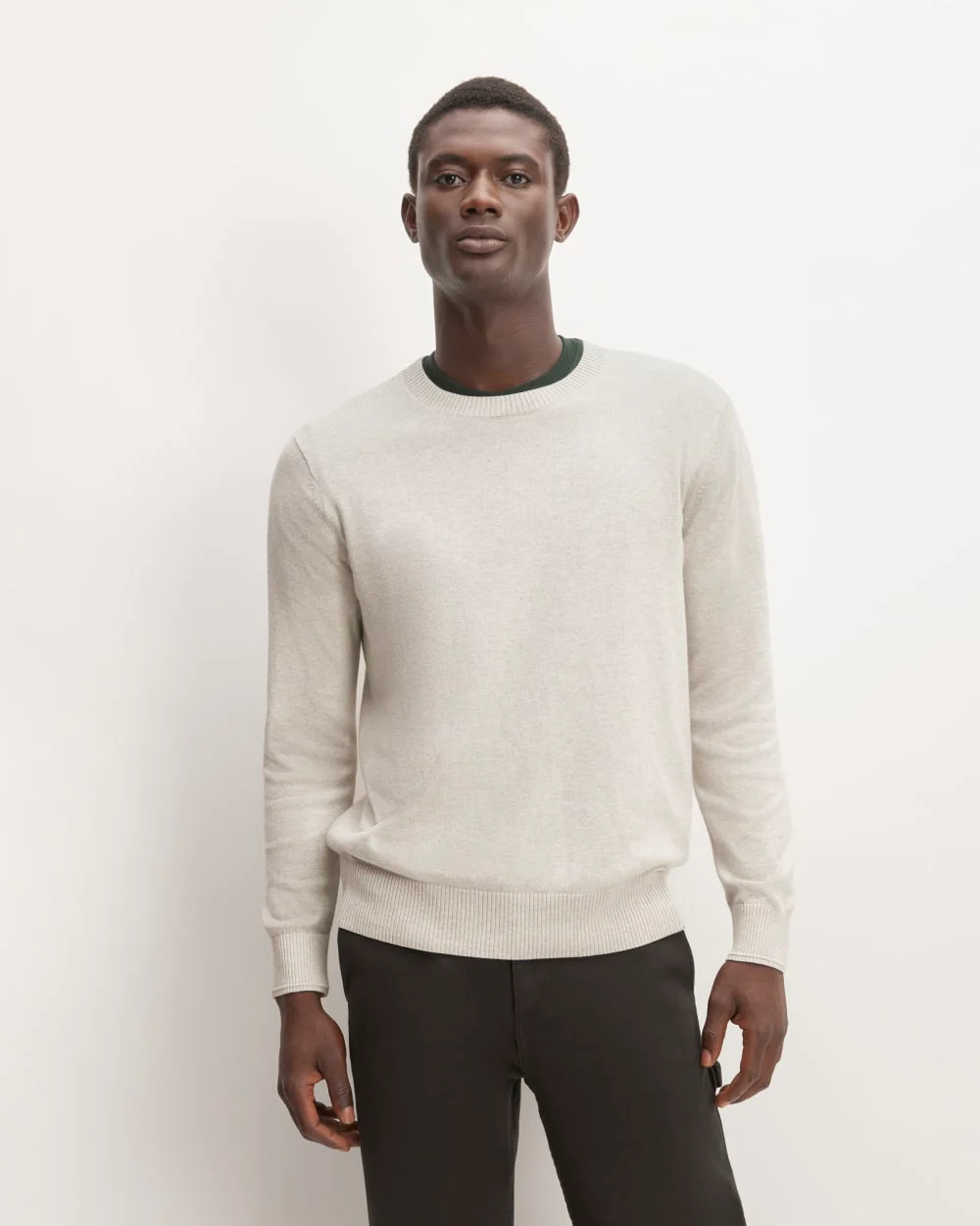 The No-Sweat Sweater | Uniform | Chalk