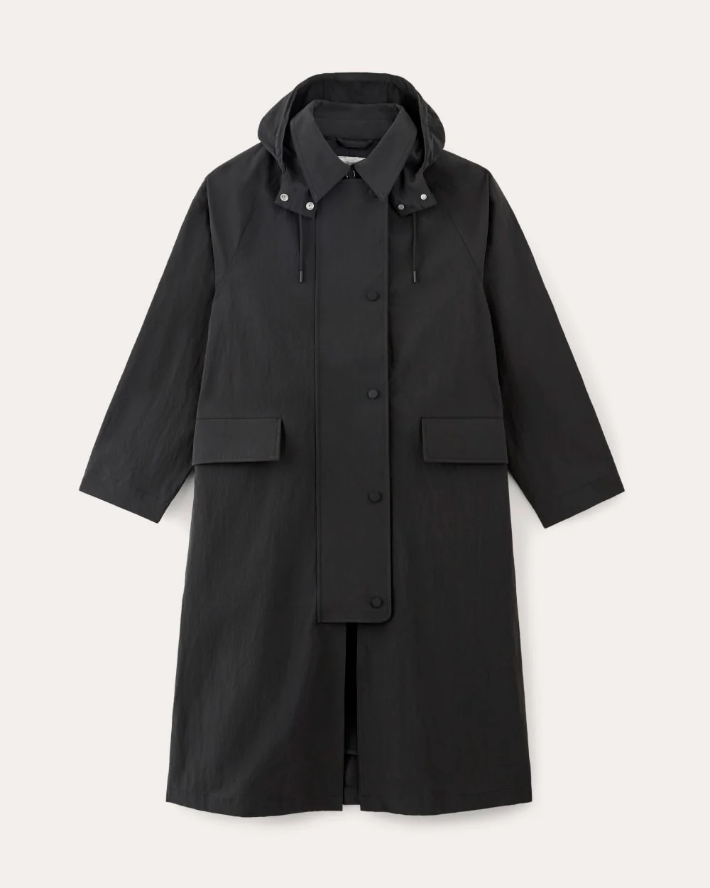 The Oversized Anorak | Black