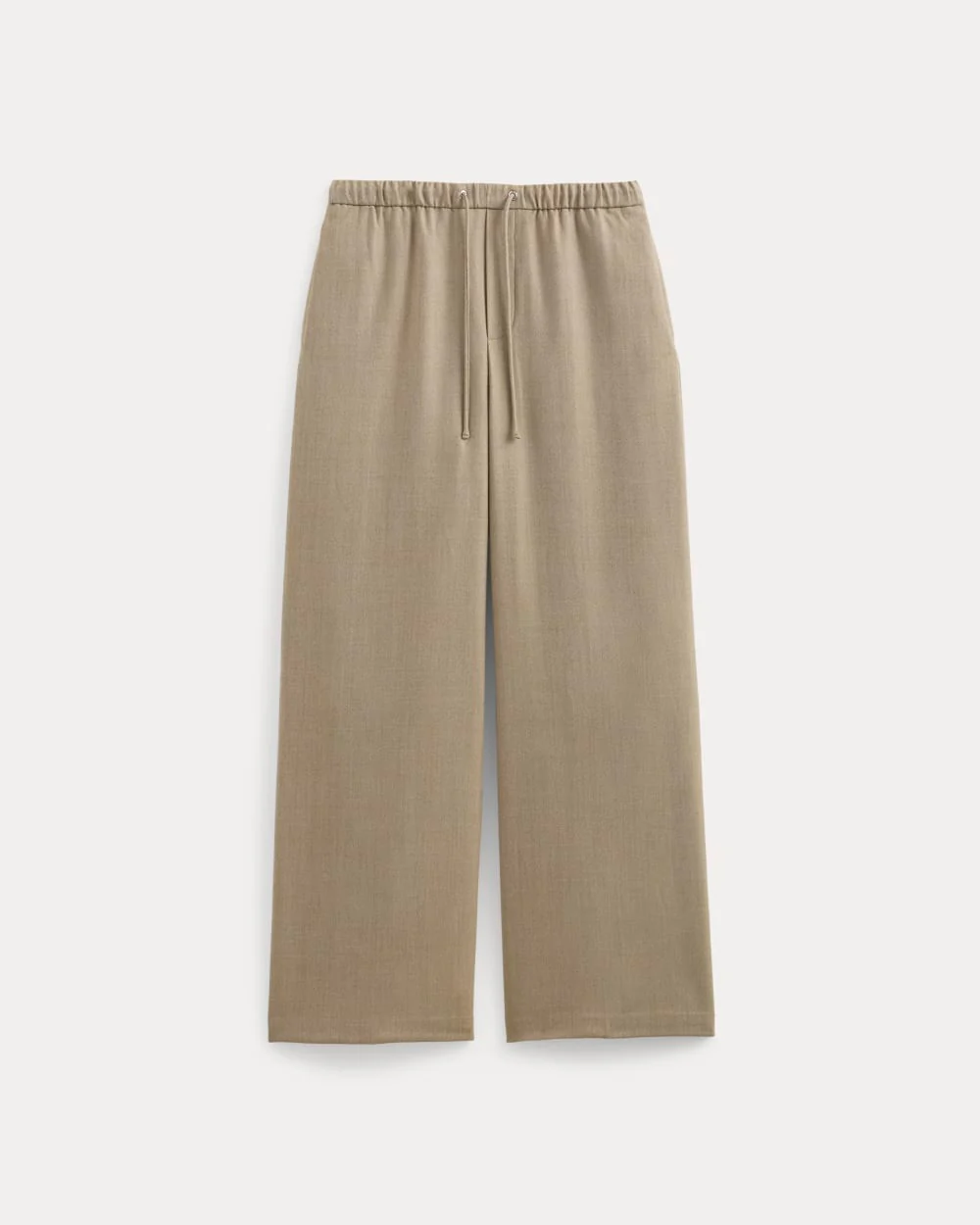 The Pull-On Trouser in Tailor Twill | Light Taupe