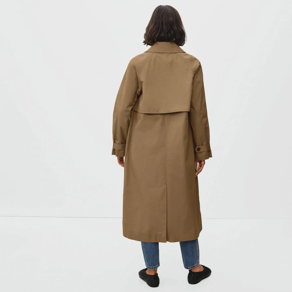 The Long Mac Coat | Toasted Coconut