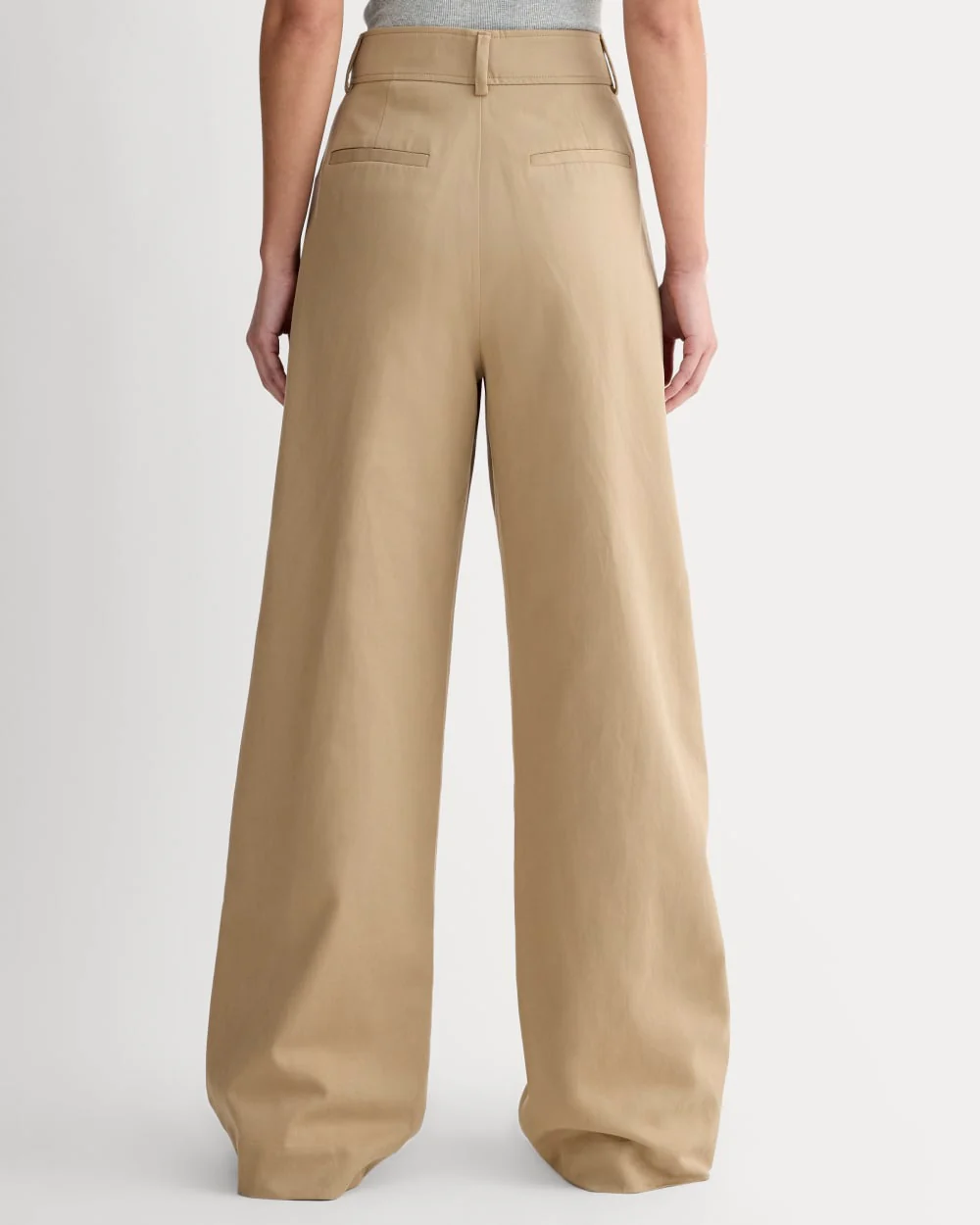 The Draper Pleated Pant in Buttersmooth | Ash Brown | 30 Inseam