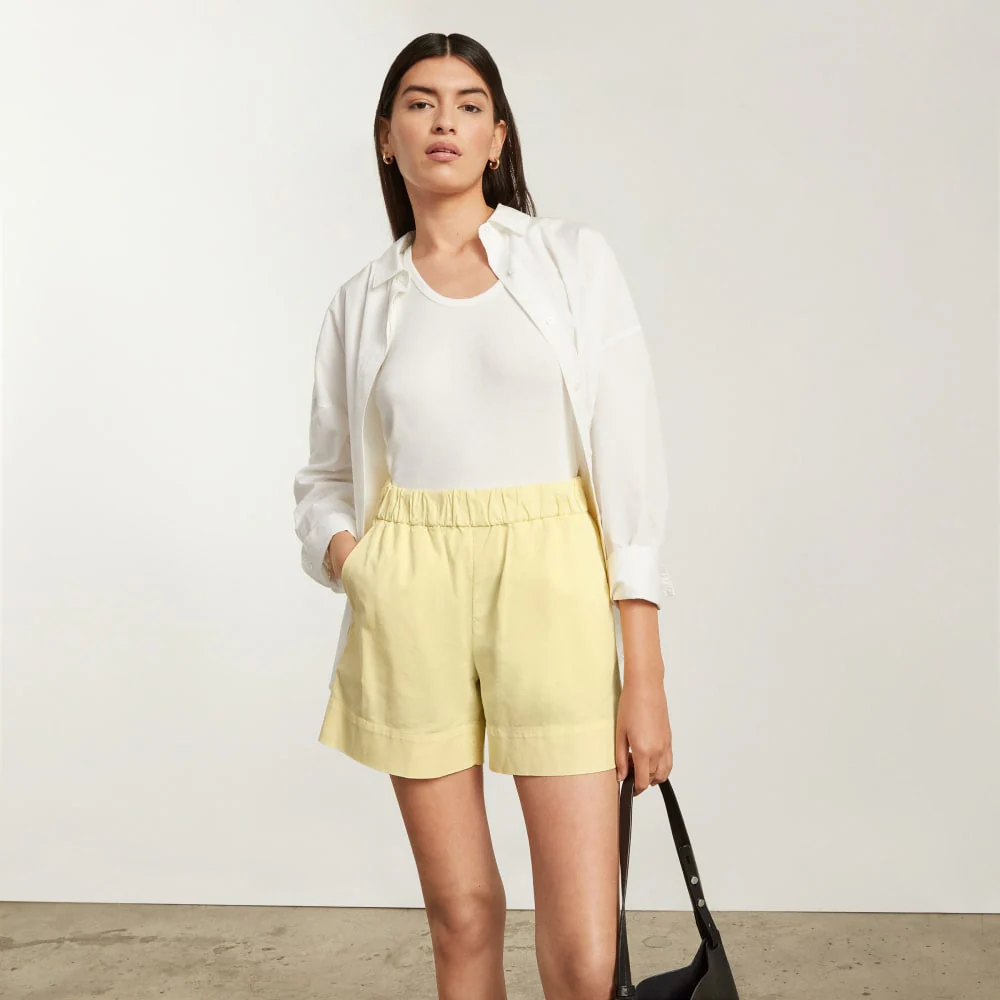 The Easy Short | Pastel Yellow