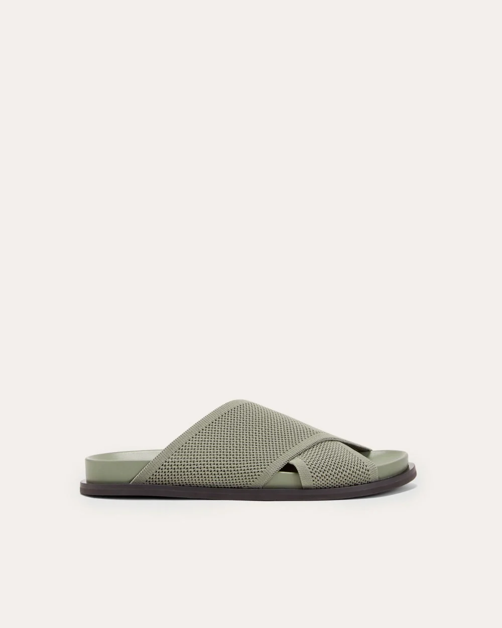 The ReKnit Form Crossover Sandal | Seagrass