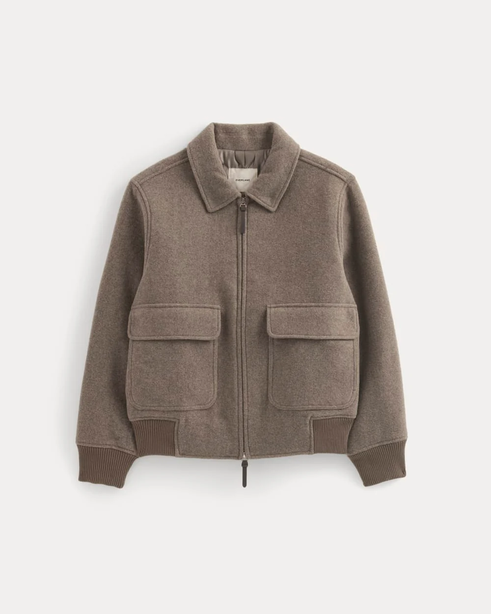 ReWool Flight Jacket | Heather Taupe
