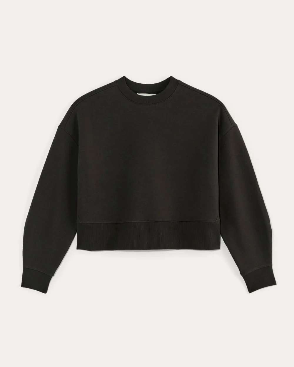 Luxe Fleece Sweatshirt | Black