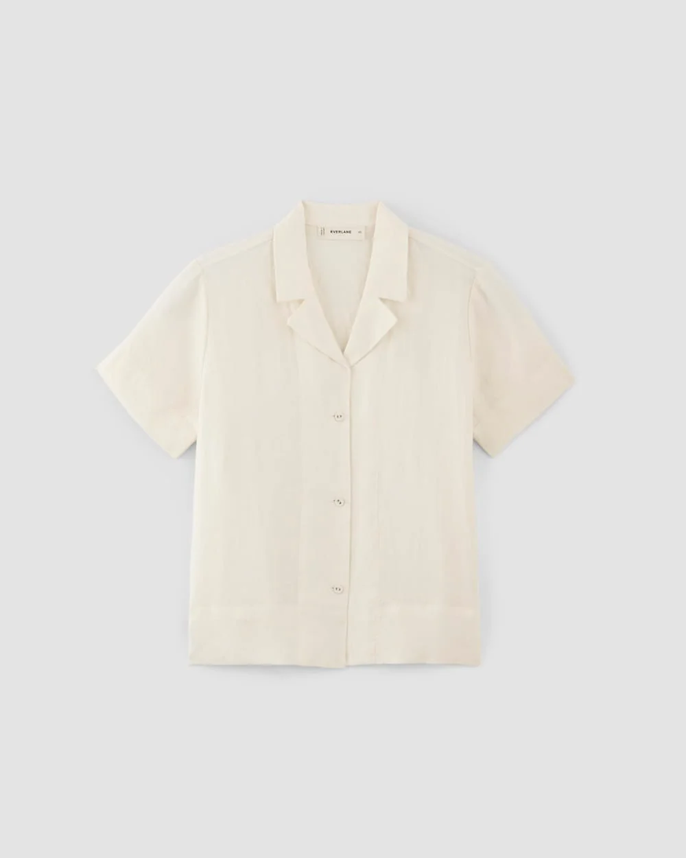 The Notch Shirt in Linen | Bone