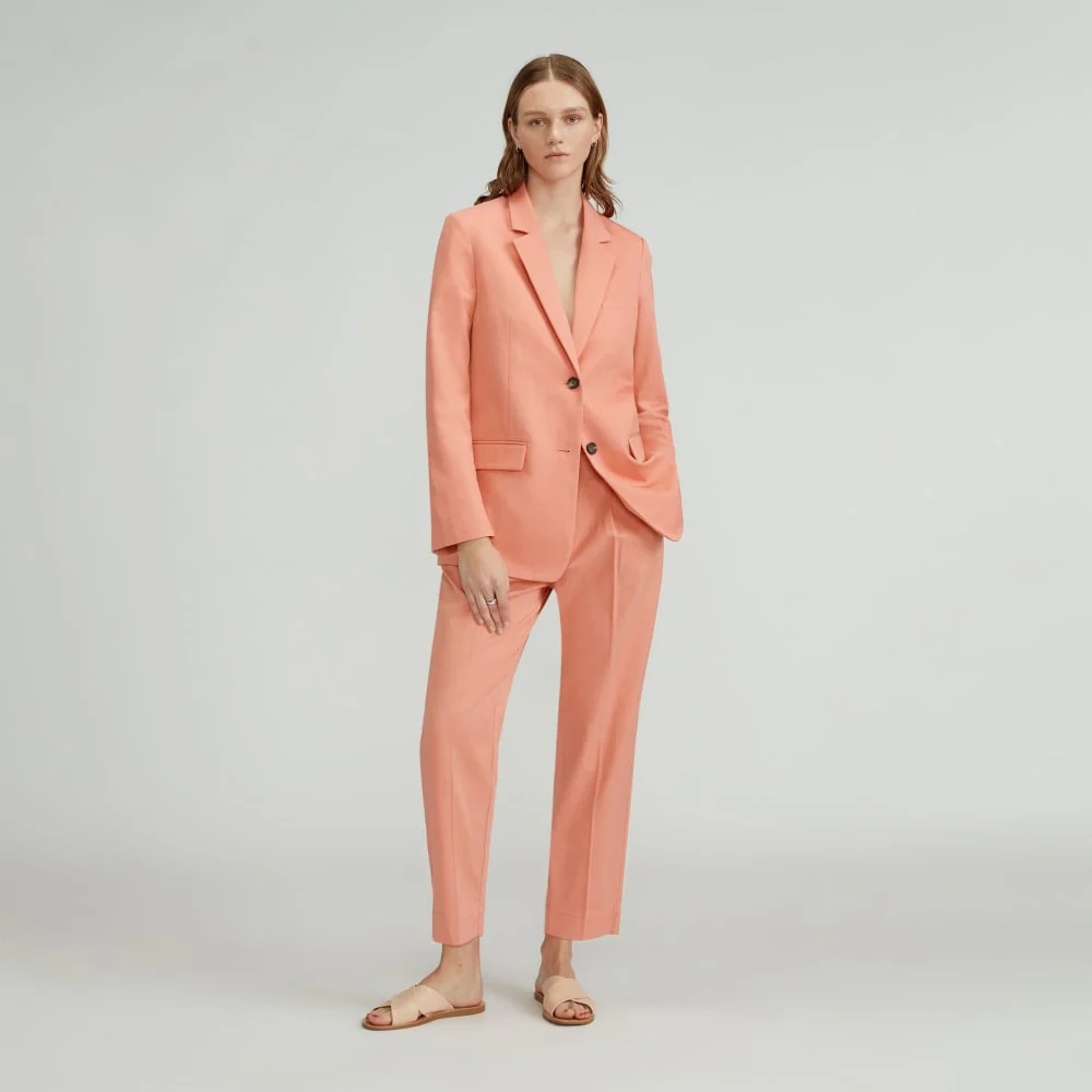 The Oversized Blazer in Buttersmooth | Tawny Pink