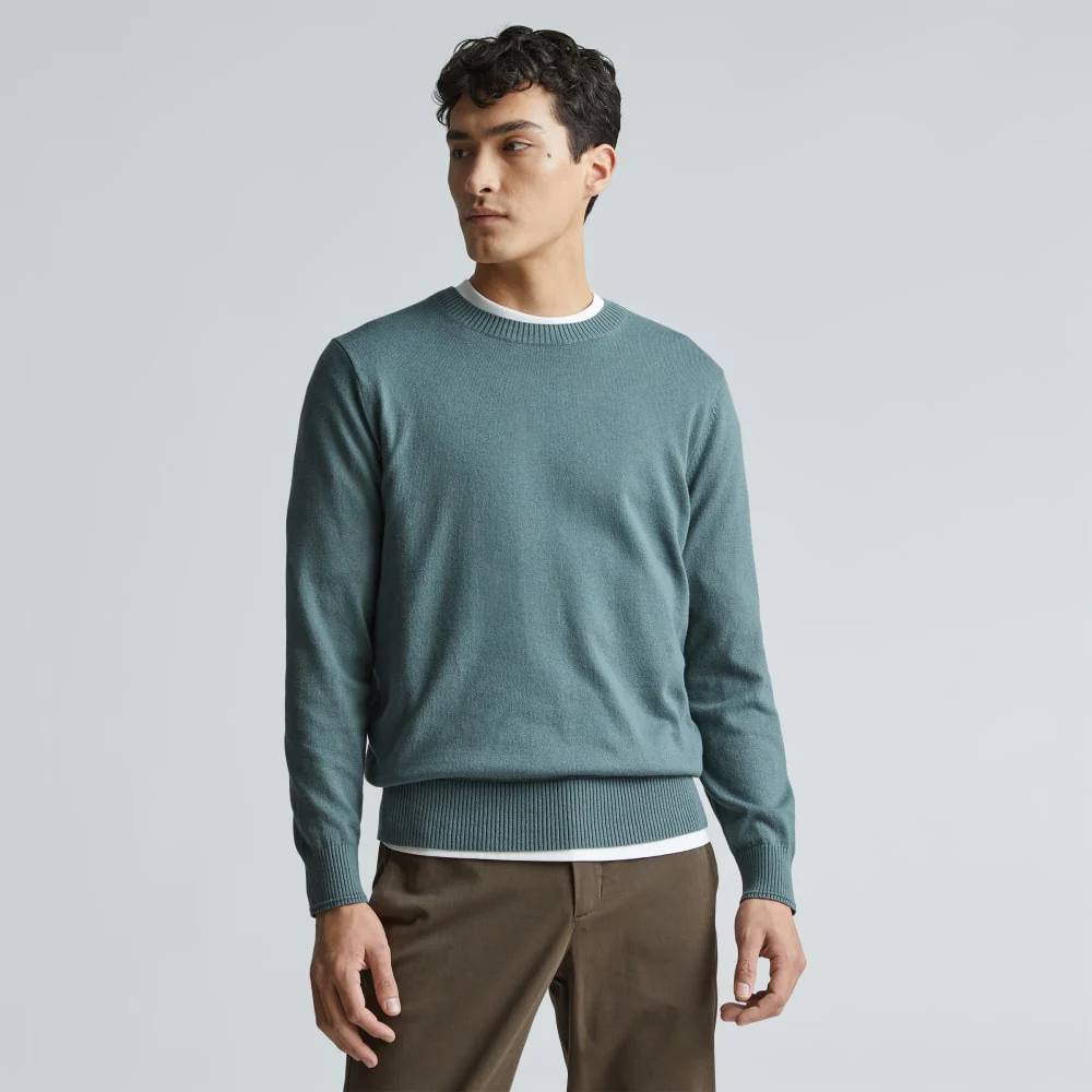 The No-Sweat Sweater | Uniform | Green Balsam