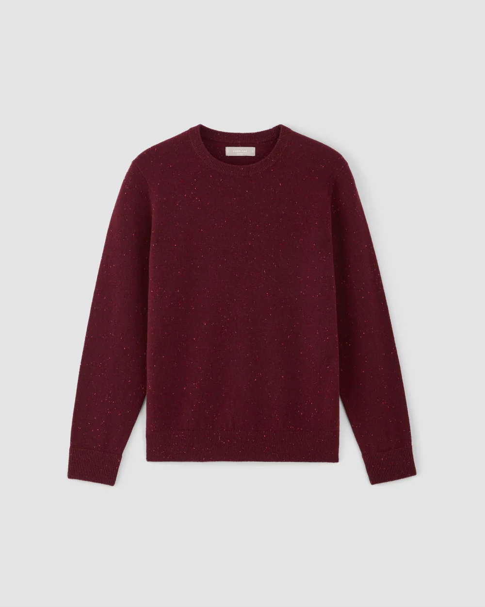 The Cashmere Crew | Burgundy Donegal