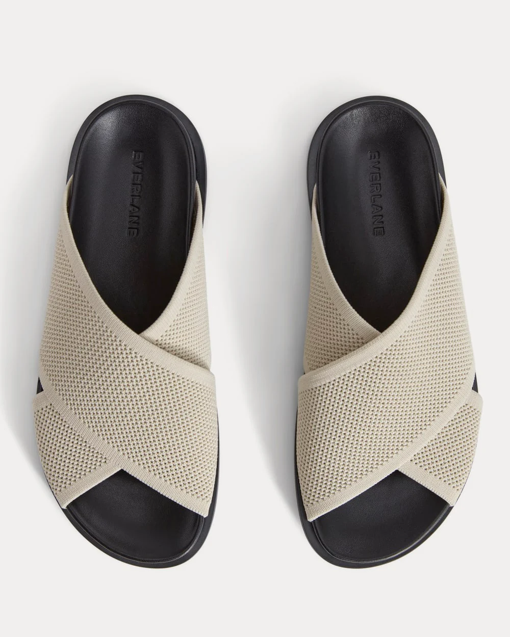 The ReKnit Form Crossover Sandal | Sandshell