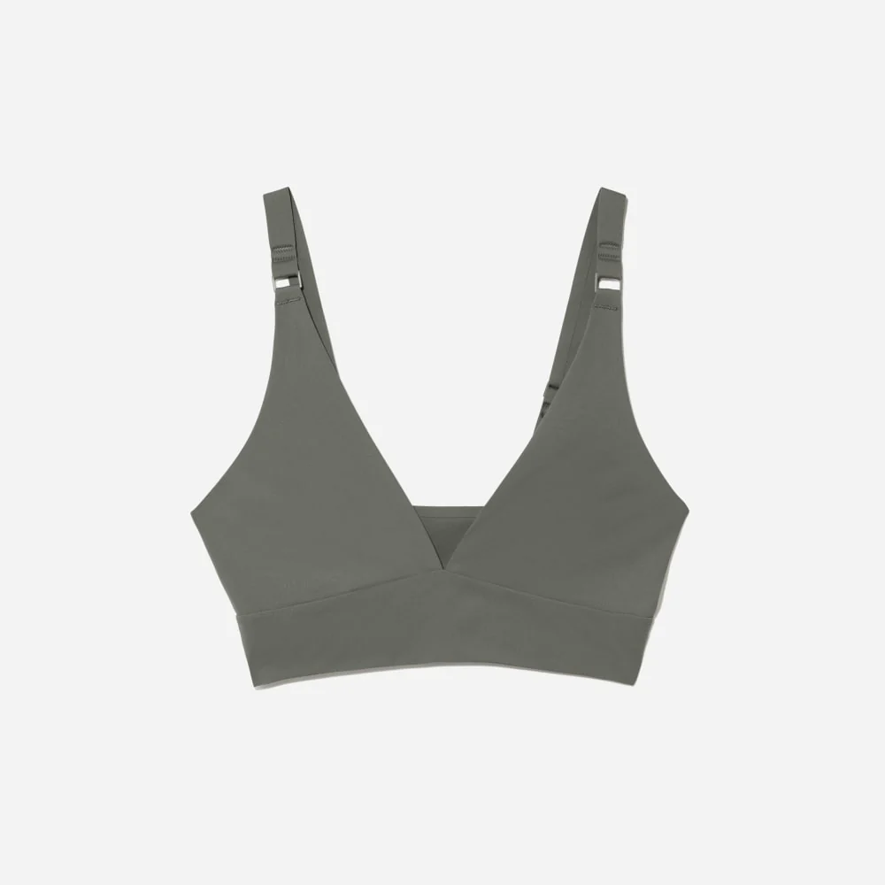 The Invisible Bra | Pewter Green