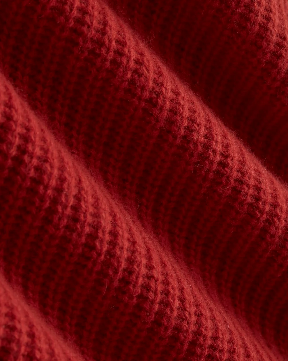 The Half-Zip Sweater in Luxe Merino | Berry Red