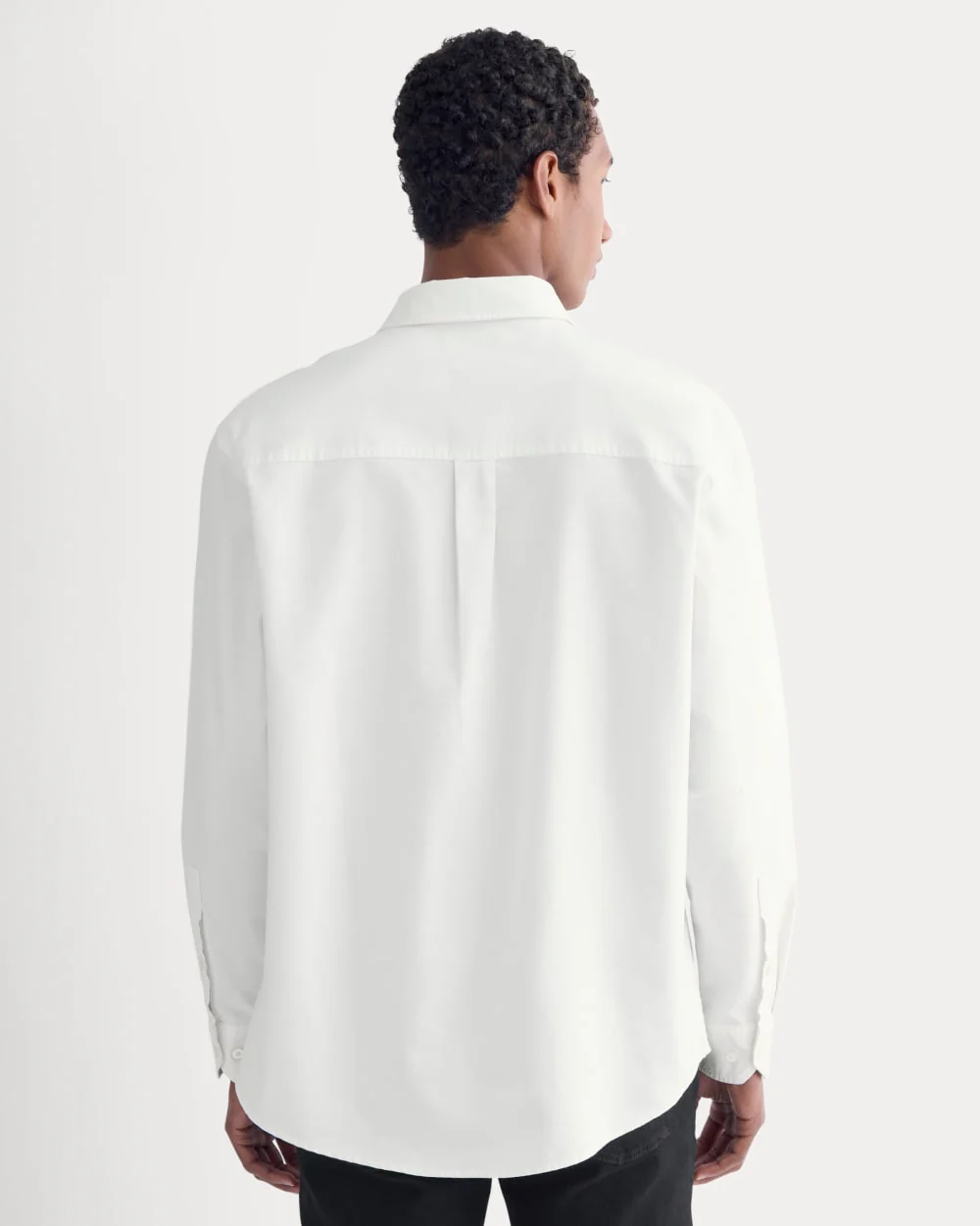 Oversized Oxford Shirt | White