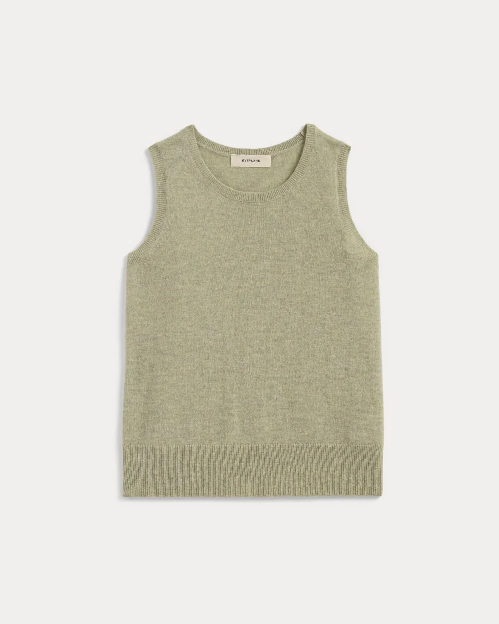 The Classic Tank in Cashmere | Light Heathered Moss