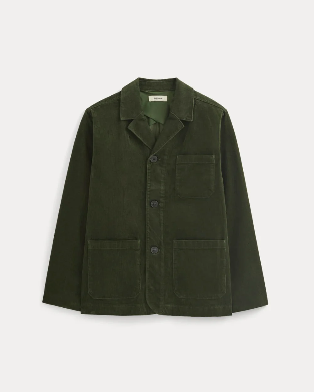 Fine Wale Corduroy Chore Blazer | Dark Forest