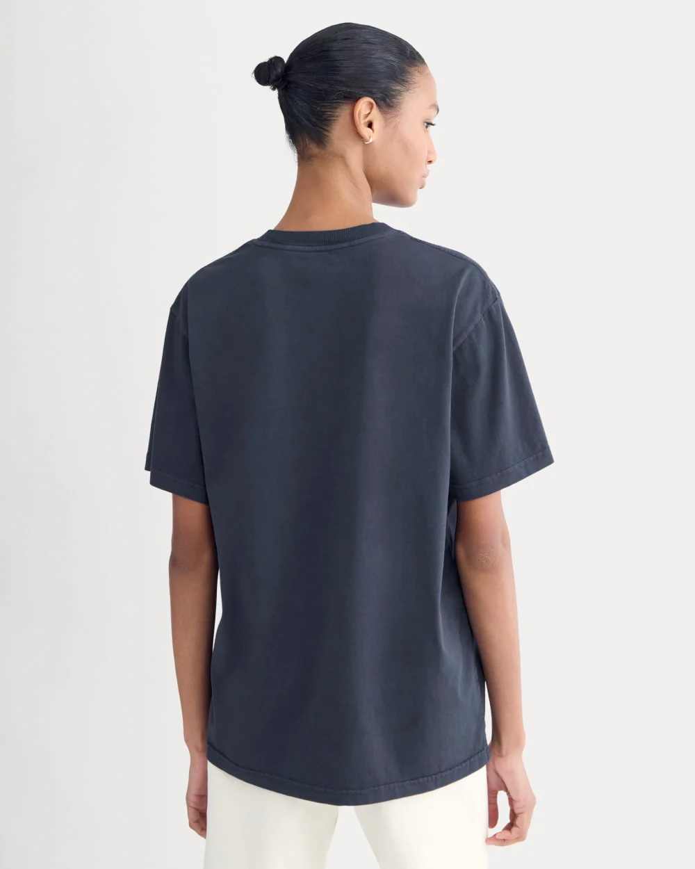 Everlane x Peace & Quiet Graphic Logo Tee |  Navy
