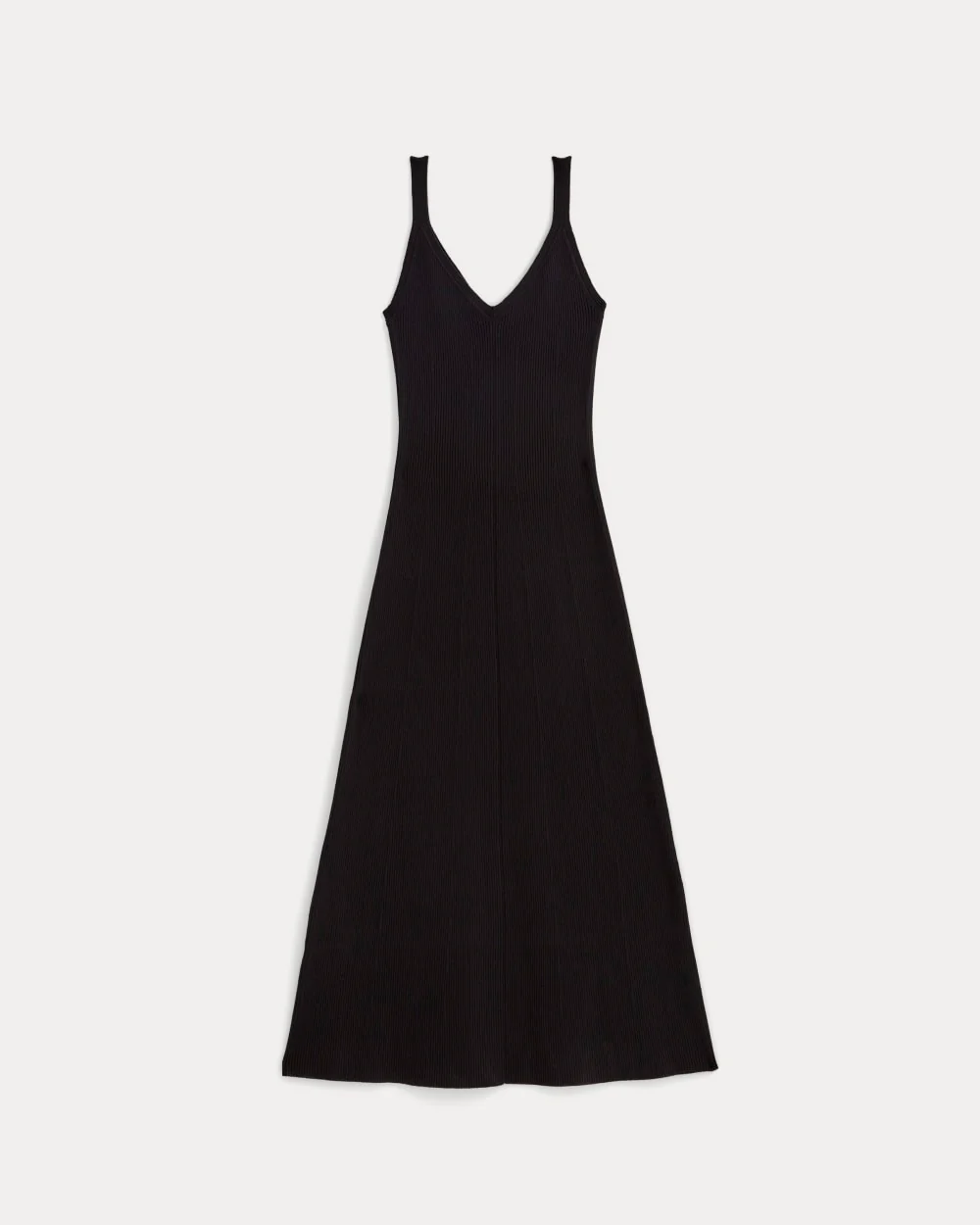 The Fine Knit Cami Dress | Black