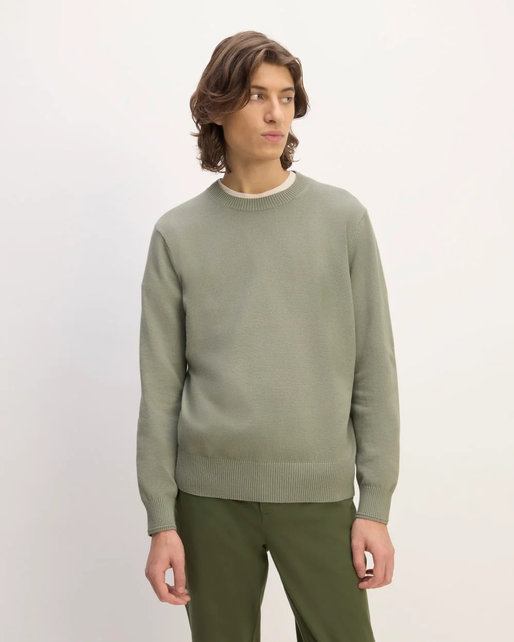 The No-Sweat Sweater | Uniform | Sage Green