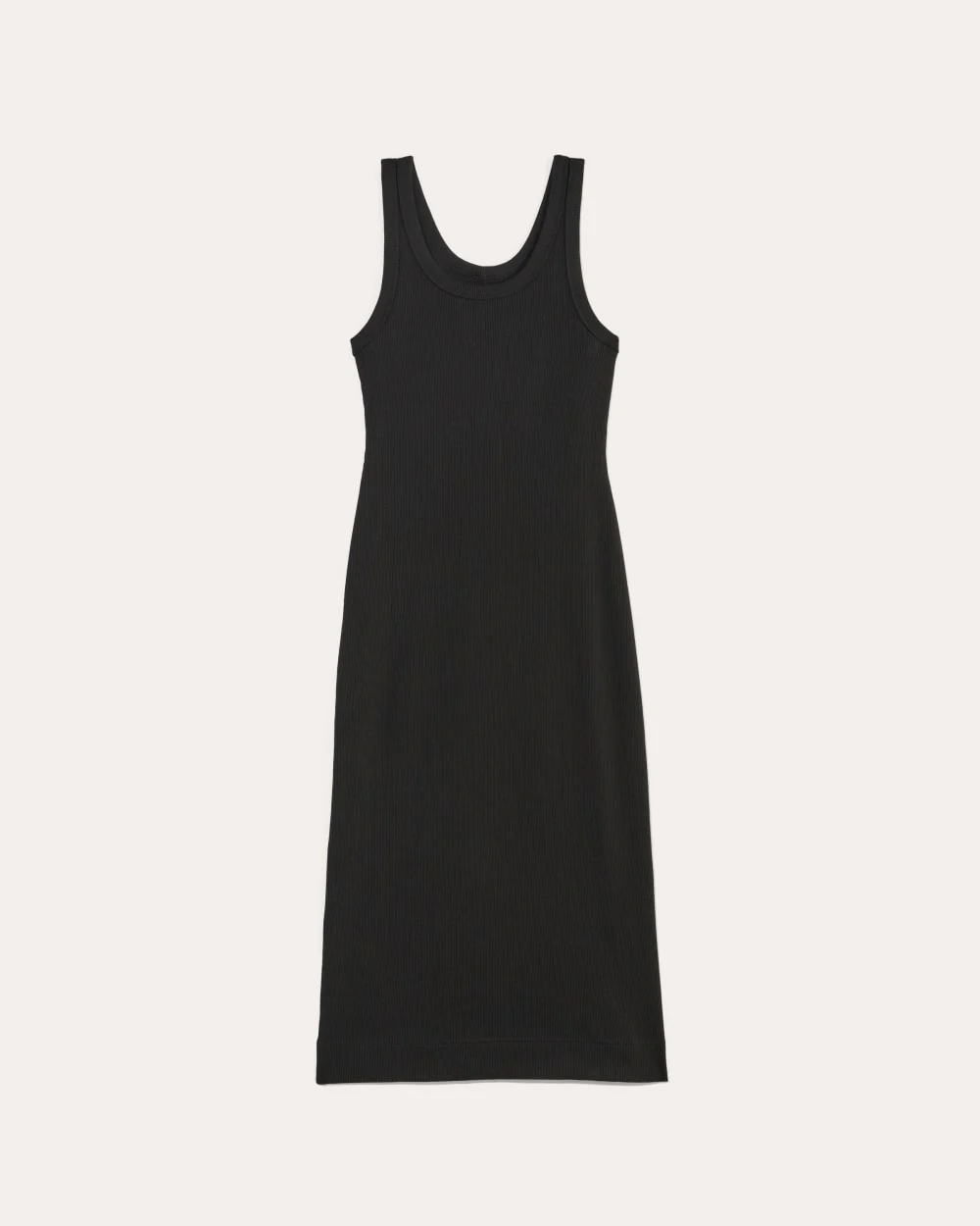 The ’90s Rib Dress | Black