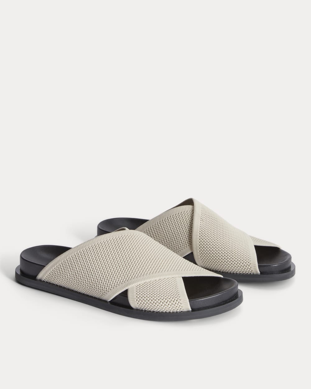 The ReKnit Form Crossover Sandal | Sandshell