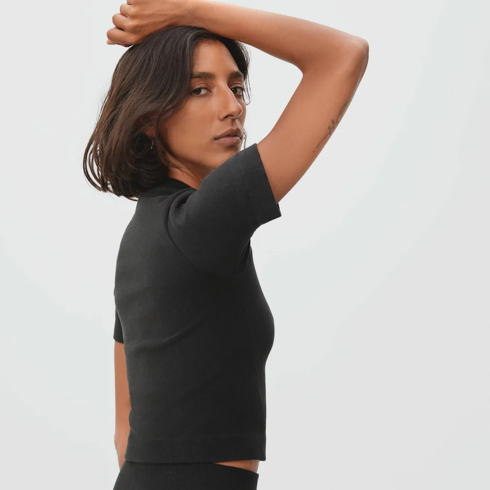 The Seamless Tee | Black