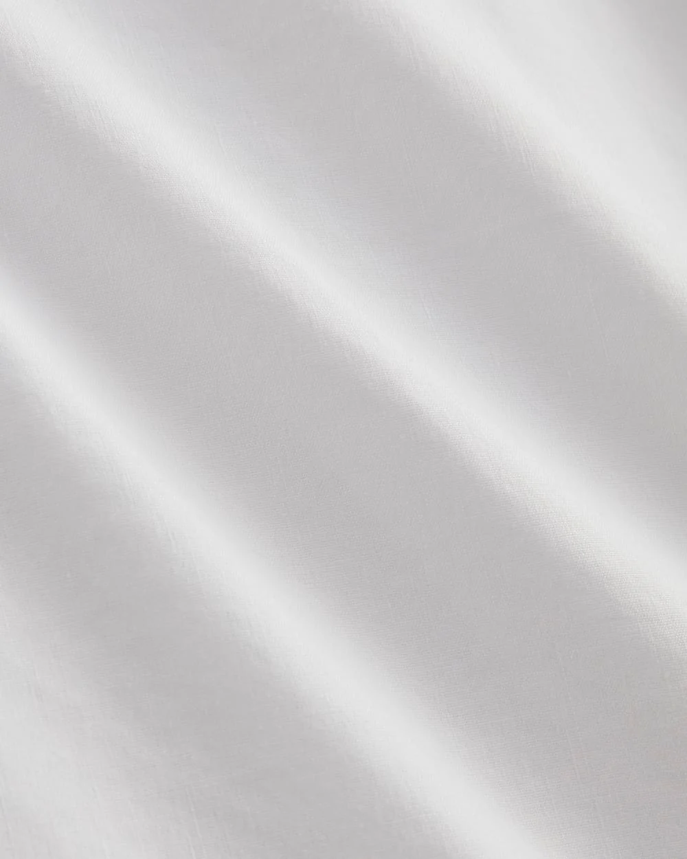 The Tie-Back Dress in Stretch Linen | White