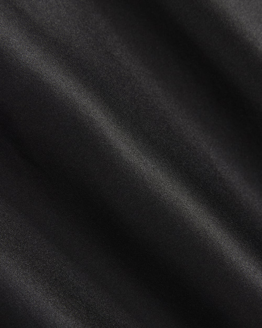 Slip Skirt in Silk Charmeuse | Black