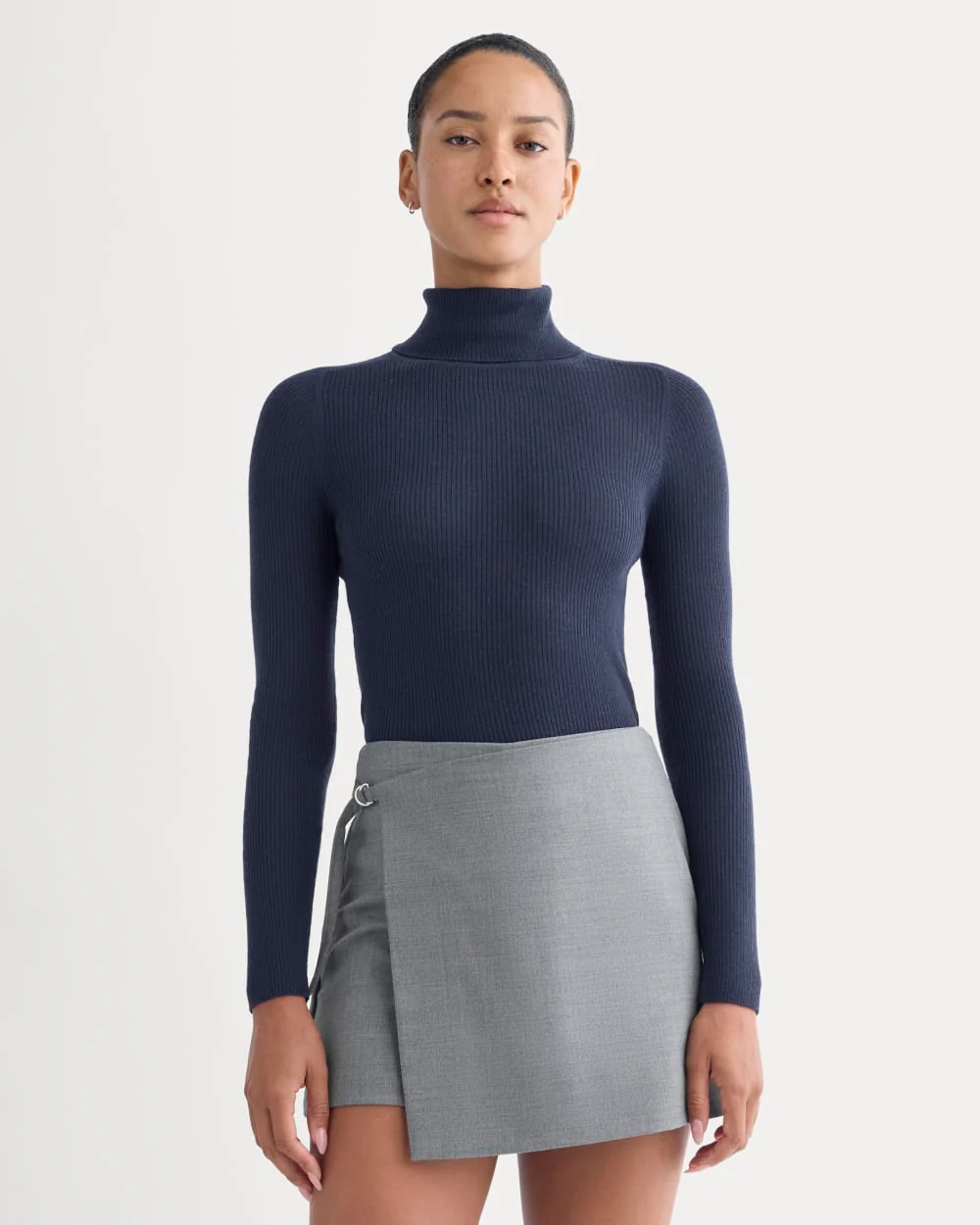 The Turtleneck in Ultrasoft Merino | Rich Navy
