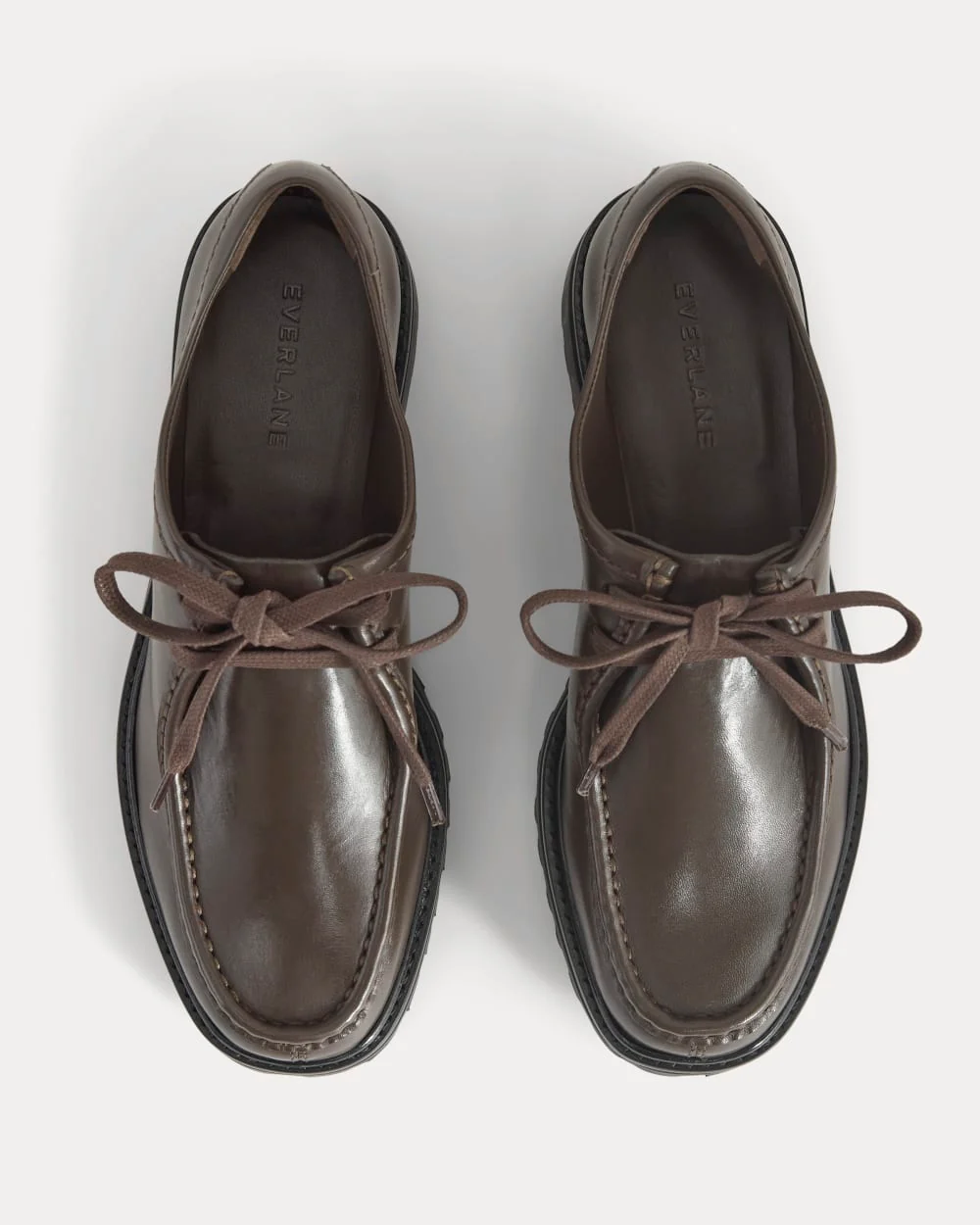 Leather Lug Chukka | Deep Brown