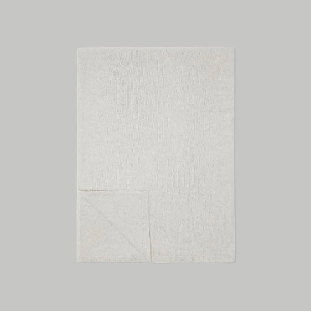 The Cashmere Scarf | Light Heather Grey
