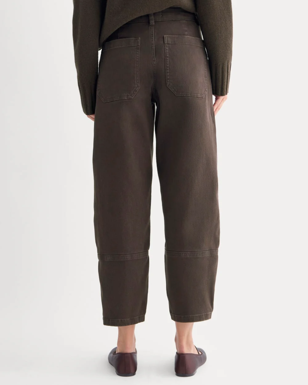 The Utility Barrel Pant | Dark Chocolate | Regular